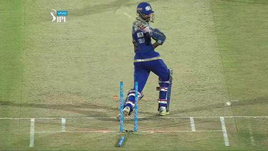 M47: MI vs DD – Krunal Pandya Wicket
