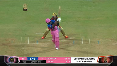 M16: RCB vs RR – Sanju Samson Six