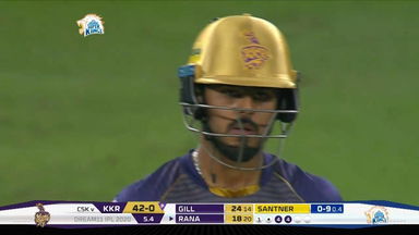 4-4-6: Rana goes severe on Santner
