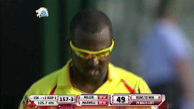 M3: CSK vs KXIP – Glenn Maxwell Six