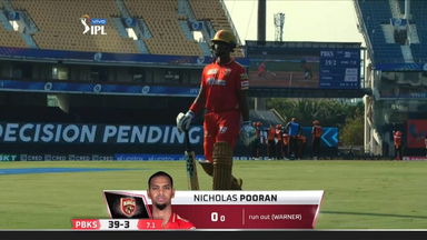 M14: PBKS vs SRH   – Nicholas Pooran Wicket