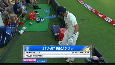 IND vs ENG 2021, 3rd Test, Day 1: Stuart Broad Wicket