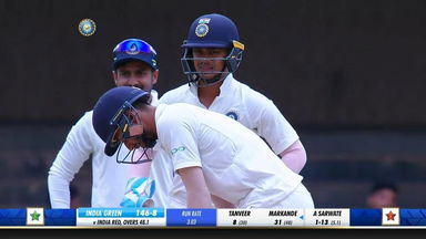 Stump mic gem: Markande escapes Ishan Kishan’s trap