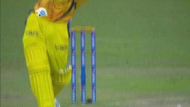 M8: CSK vs DD –  Suresh Raina Wicket