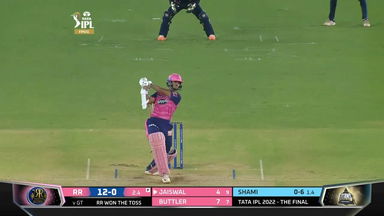 Final: GT vs RR – Yashasvi Jaiswal Six