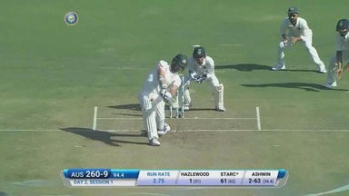 IND vs AUS 2017 - 1st Test Day 2 : Mitchell Starc Wicket
