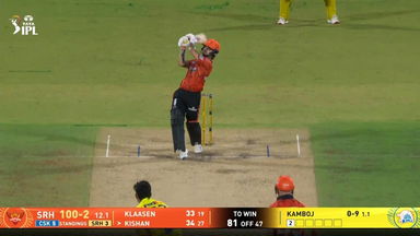 IPL 2026 M63: CSK vs SRH - Ishan Kishan Six