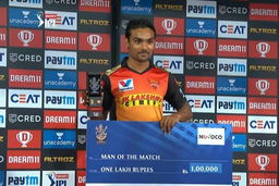 M52: RCB vs SRH – Man of the Match – Sandeep Sharma
