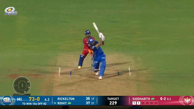 IPL 2026 M47: MI vs LSG - Rohit Sharma Six