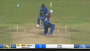 IND vs SL 2020, 3rd T20I: Angelo Mathews Six