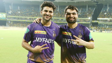 On the mic with Shardul Thakur & Rinku Singh