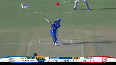 M09: KXIP vs MI –  Quinton de Kock Six
