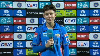 Eliminator, Mumbai Indians. vs UP Warriorz: Issy Wong Interview