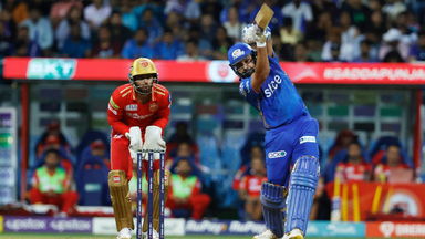 Rohit Sharma's brisk 44(27)