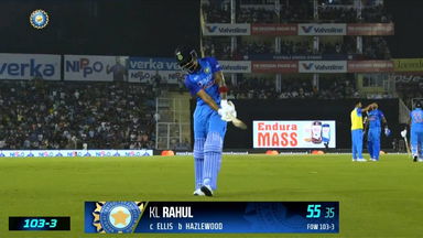 IND vs AUS 2022, 1ST T20I: K L Rahul Wicket