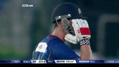 CLT20 2013 M8: SCO vs OT   –   Man Of The Match –  Neil Broom