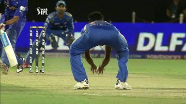 Match 72 RR vs MI – Menaria's Wicket