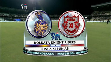 IPL 2013 M35: KKR vs KXIP – Match Highlights