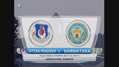 Ranji Trophy 2017-18: Uttar Pradesh vs Karnataka - Day 3 Highlights