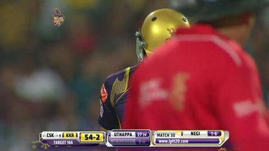 M30: KKR vs CSK – Manish Pandey Wicket
