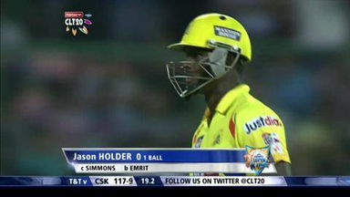 CLT20 2013 M20: CSK vs T&T  –   Match Highlights