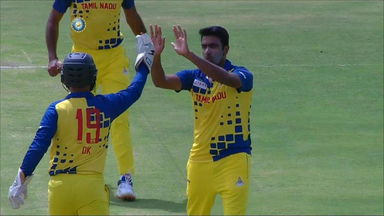 Vijay Hazare Trophy 2019-20, GUJ vs TN, SF 2: Fall of wickets