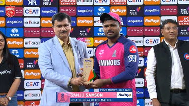 IPL 2025 M18: PBKS vs RR - RuPay On-The-Go 4s of the Match - Sanju Samson