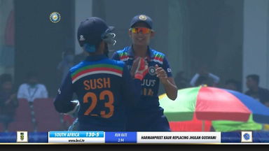 Harmanpreet's peach gets through Goodall