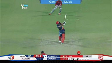 M22: DD vs KXIP – Glenn Maxwell Six