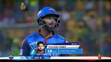 M20: RCB vs DC – Rishabh Pant Wicket