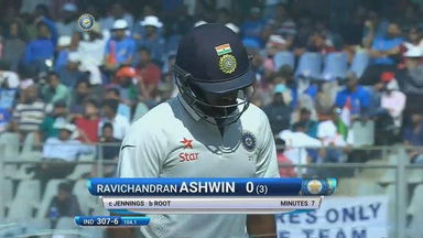 IND vs ENG 2016 - 4th Test, day 3 : R Ashwin Wicket