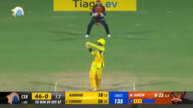 M29: CSK vs SRH – Devon Conway Six