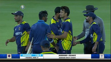 Syed Mushtaq Ali Trophy 2018-19: Jharkhand vs Railways  - Highlights