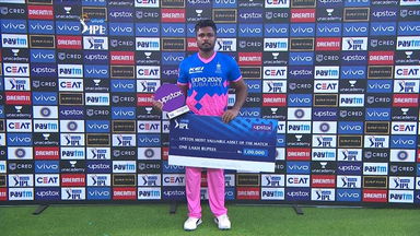 M36: DC vs RR  – Upstox most valuable Asset of the match –  Sanju Samson