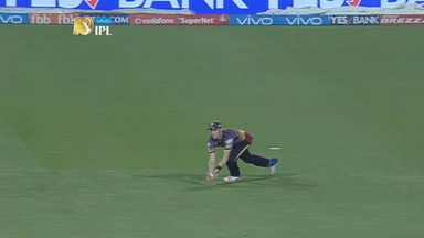 M11: KKR vs KXIP – Wriddhiman Saha Wicket