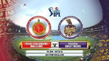 IPL 2015 M33: RCB vs KKR – Match Highlights