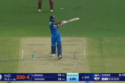 IND vs WI 2026, 3rd ODI: KL Rahul Six