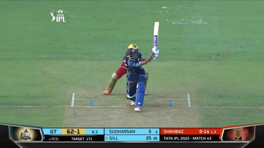 M43: GT vs RCB – Shubman Gill Six