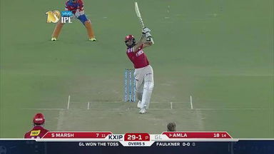 M47: KXIP vs GL – Hashim Amla Six