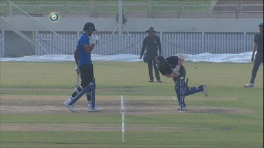 Jaydev Unadkat caught napping on the crease