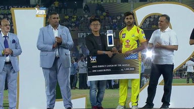 Final: MI vs CSK – VIVO Perfect Catch of the Match – Shardul Thakur