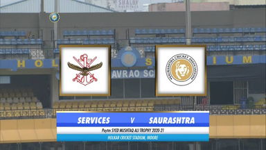 Syed Mushtaq Ali Trophy 2020-21, Services vs Saurashtra: Match Highlights