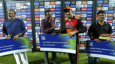 Eliminator: DC vs SRH – VIVO Perfect Catch of the Match – Mohammad Nabi