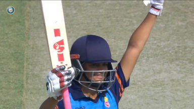Senior Women’s One Day Trophy 2026 QF1, Maharashtra vs Delhi: Tanisha Singh's flawless 117 (106)