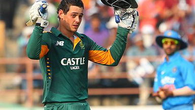 3RD ODI: IND vs SA  –   Quinton de Kock 103