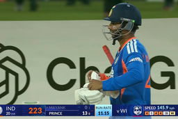 IND vs WI 2026, 3rd T20I: Mayank Yadav Wicket