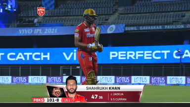 M08: PBKS vs CSK  – Shahrukh Khan Wicket