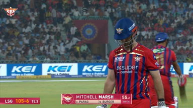 IPL 2026 M32: LSG vs RR - Mitchell Marsh Wicket