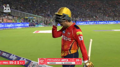 IPL 2025 Q2: PBKS vs MI - Priyansh Arya Wicket