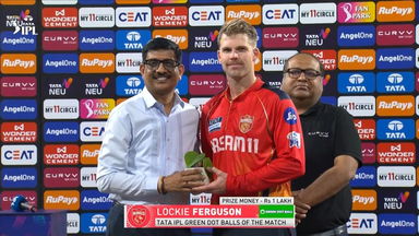 IPL 2025 M22: PBKS vs CSK - TATA IPL Green Dot Balls of the Match - Lockie Ferguson